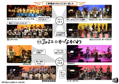 2013.12.7〜8 第2回Jazz in かながわ｜神奈川公会堂